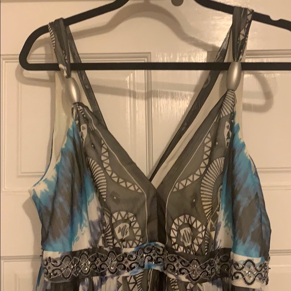 Whimsical blue goddess maxi - Picture 3 of 8